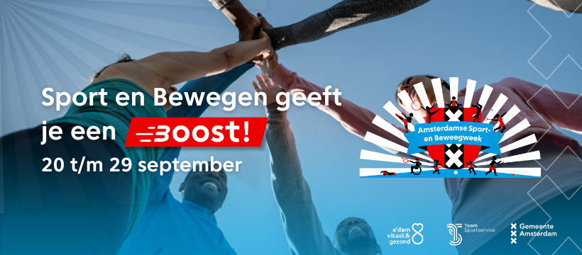 Amsterdamse Sport en Beweegweek 2024 - Team Sportservice Amsterdam