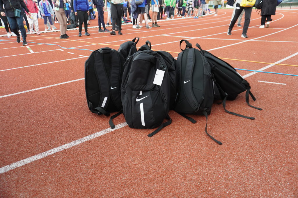 Nike tassen bij sportdag gac